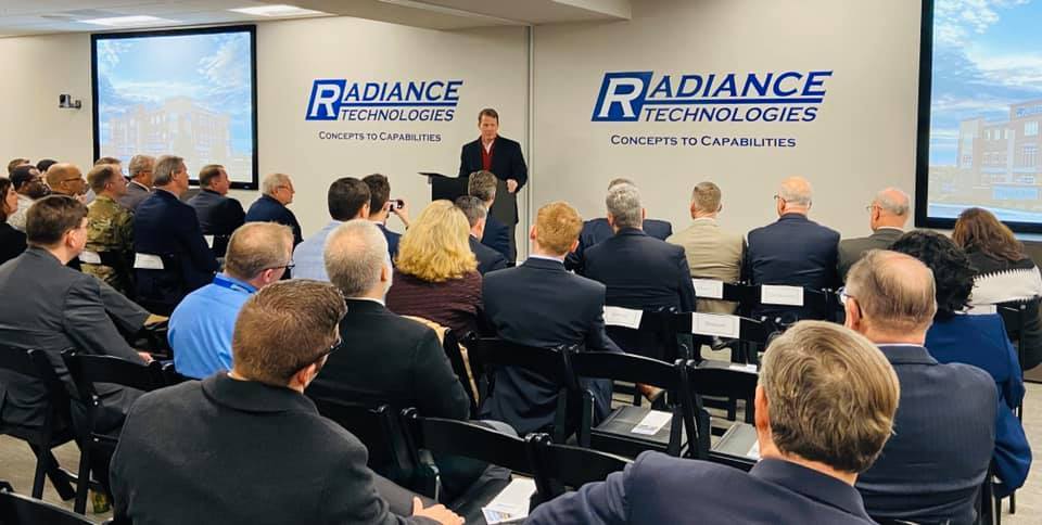 Lt. Governor Husted at Radiance Technologies 