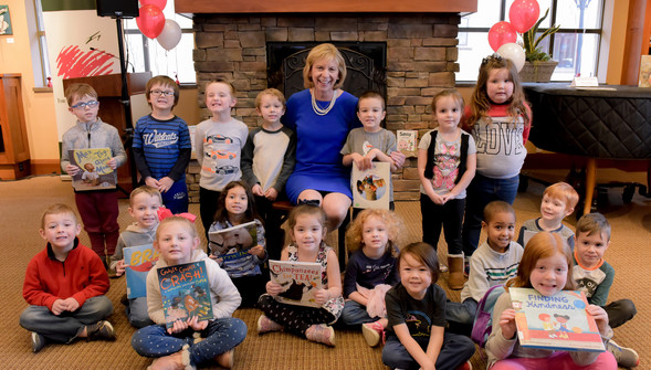 First Lady Fran DeWine at Wayne County 