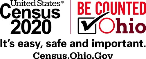 Graphic promoting United States Census 2020