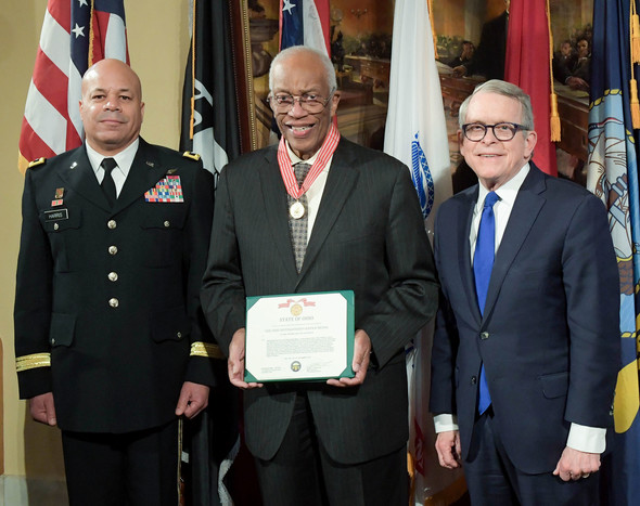 Distinguished Service Ceremony for Col. Bluford