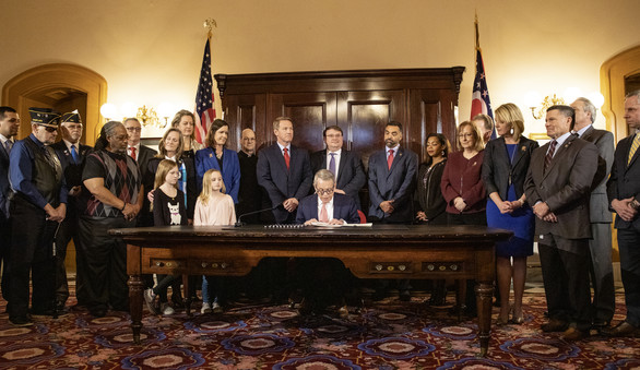 Governor DeWine Signing HB 18