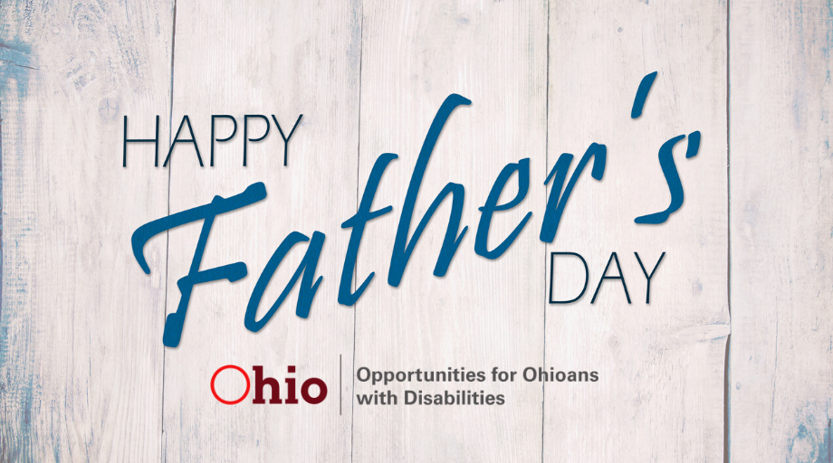 Graphic Happy Father's Day with OOD logo