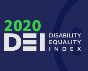 graphic: 2020 DEI, Disability Equality Index