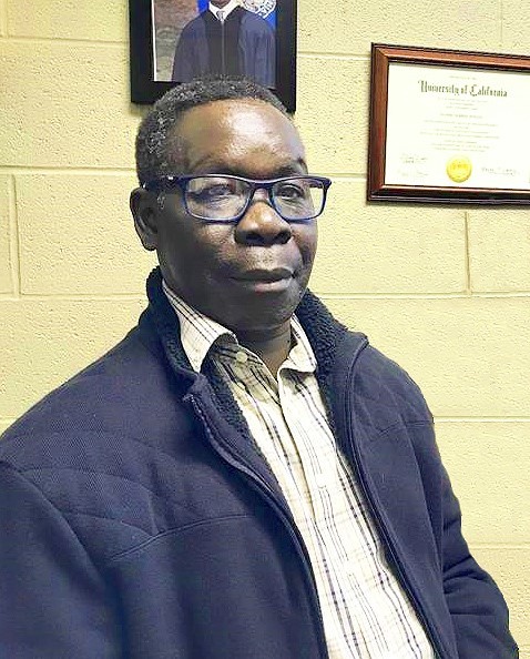 Photo of African -American gentleman, Dr. Scopas