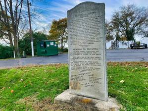 Tecumseh Memorial Marker