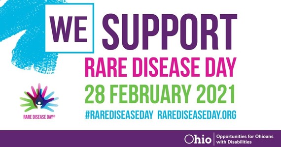 We Support Rare Disease Day 28 February 2021 #RAREDISEASDAY 