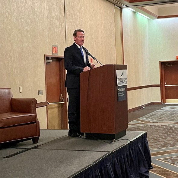 Lt. Governor Husted speaks to the Youngstown/Warren Regional Chamber