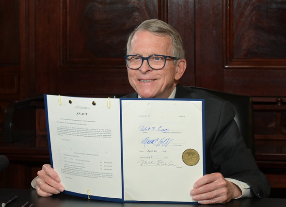 Governor Mike DeWine Signs House Bill 167.