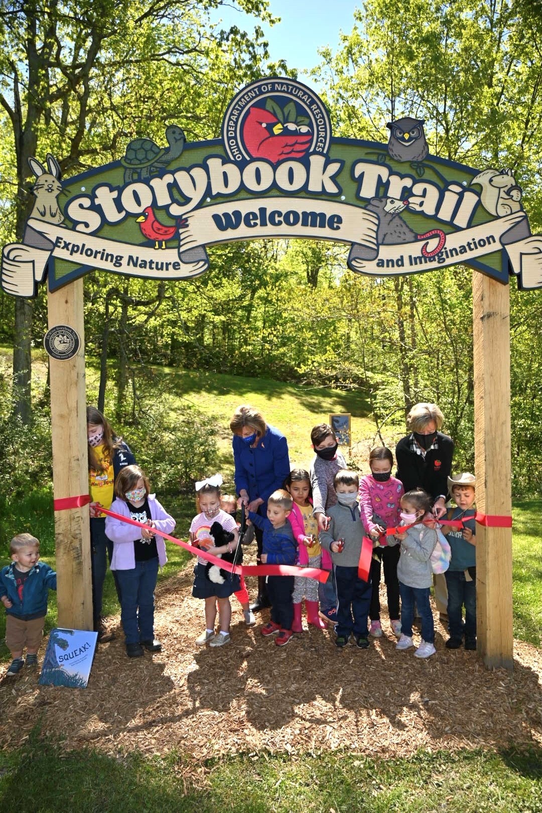 Ribbon Cutting at Burr Oak State Park