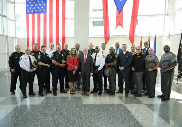 Gov Dewine at College to Law Enforcement Pathway Program Launch