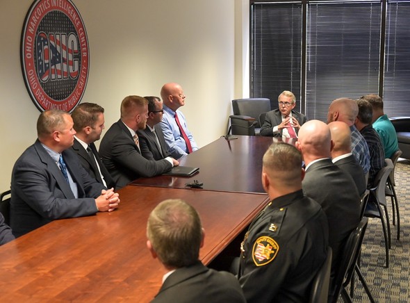 Governor DeWine at NE Ohio Branch of ONIC