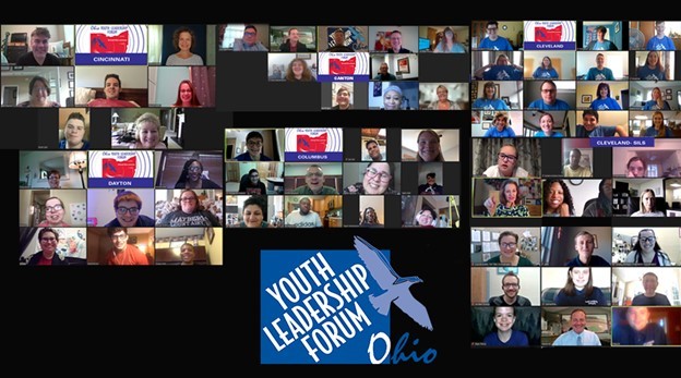 photos of youth who participated in the Youth Leadership Forums in Canton, Cincinnati, Dayton, Cleveland and Columbus