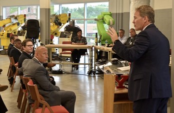 Lt. Governor Husted at Youngstown State