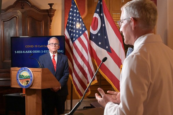 Governor DeWine and Dr. Bruce Vanderhoff speak to Ohioans on back to school plans and advice.