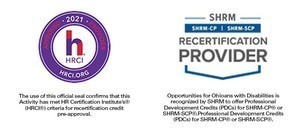 HRCI abd SHRM Accreditation Seals