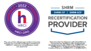 logos for HRCI and SHRM