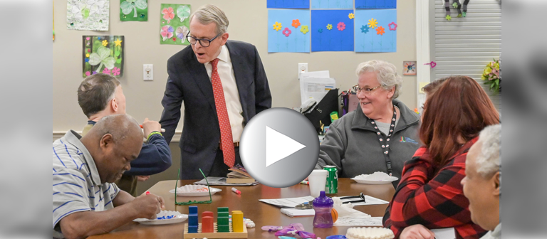 Governor Mike DeWine visits The Ability Connection