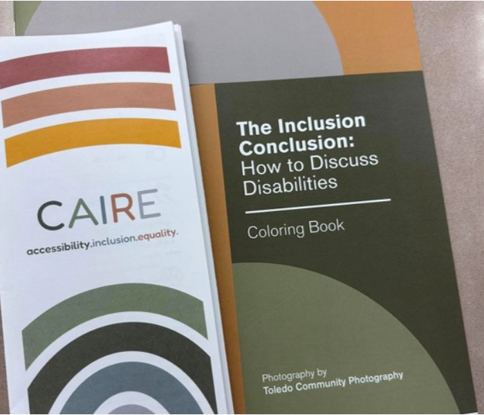 CAIRE The Inclusion Conclusion How to Discuss Disabilities coloring book