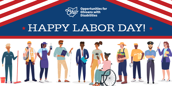 Happy Labor Day graphic image