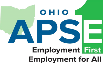 Ohio APSE Employment First Employment for All logo