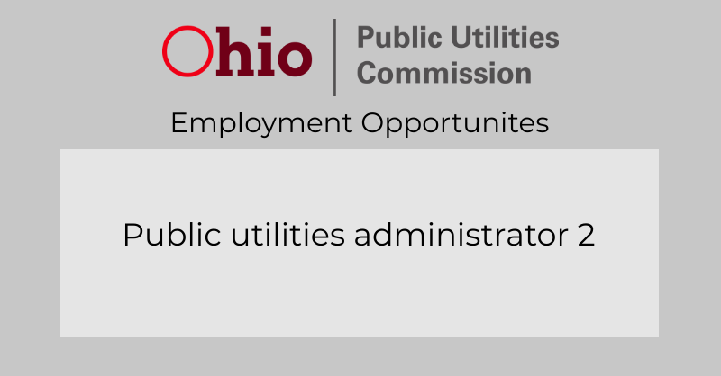 Public utilities administrator 2