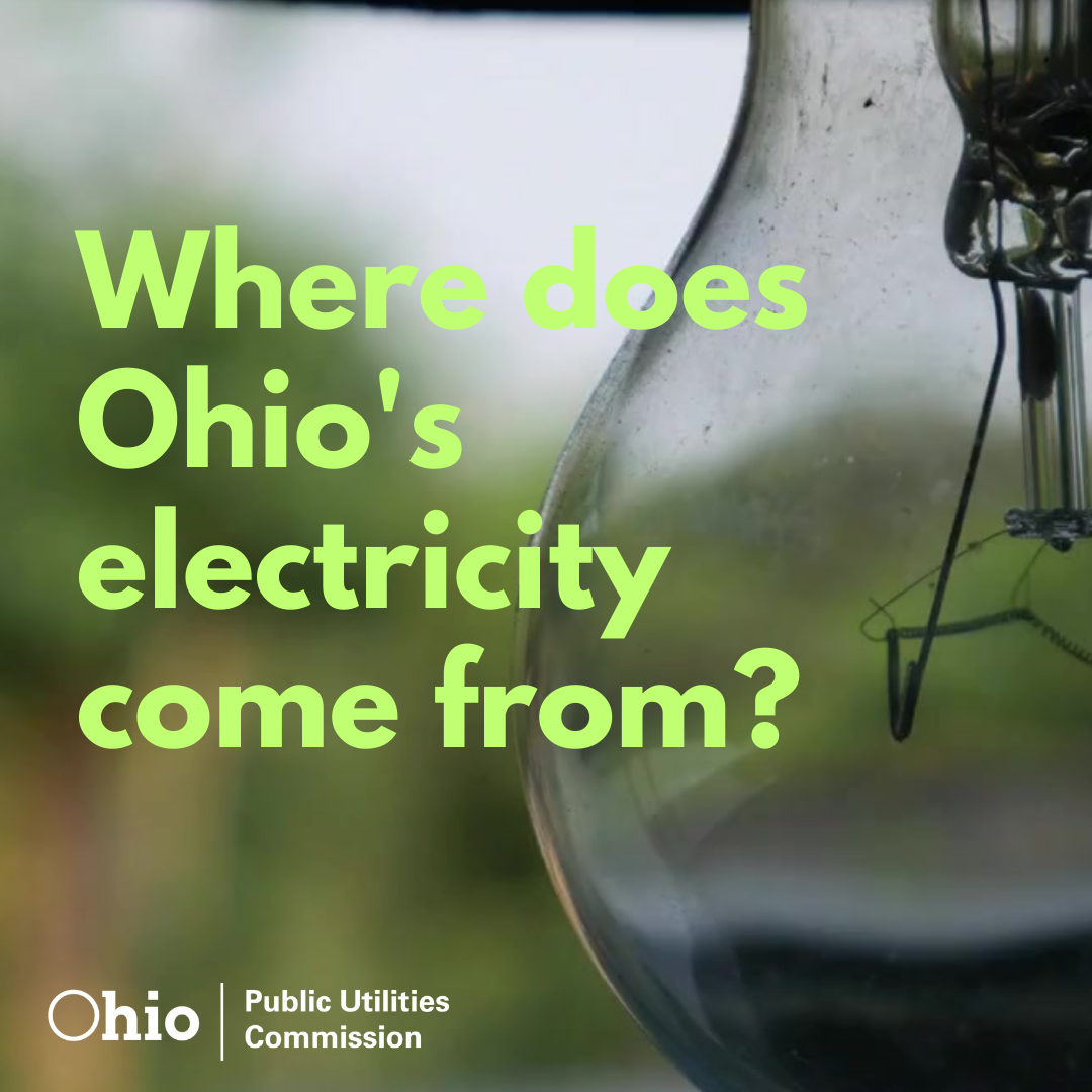 Where does Ohio's electricity come from?