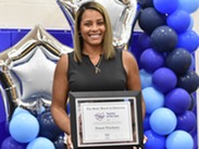 Danee Pinkney with certification