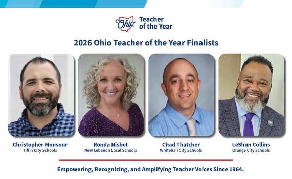 2026 Ohio Teacher of the Year Finalists