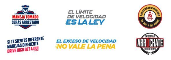 Spanish logos