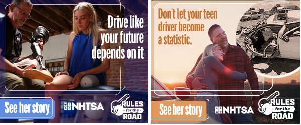 Teen Driver Kennedy Story Collage