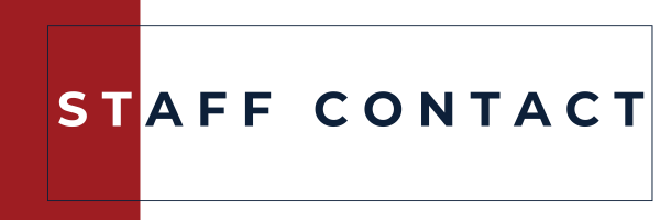 staff contact banner