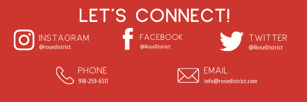 Connect with us on social media!