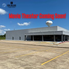 New Orleans Square movie theater