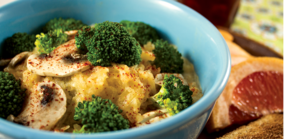 chicken spaghetti squash mac