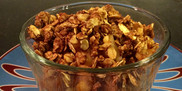 Walnut Oat Apple Crisp