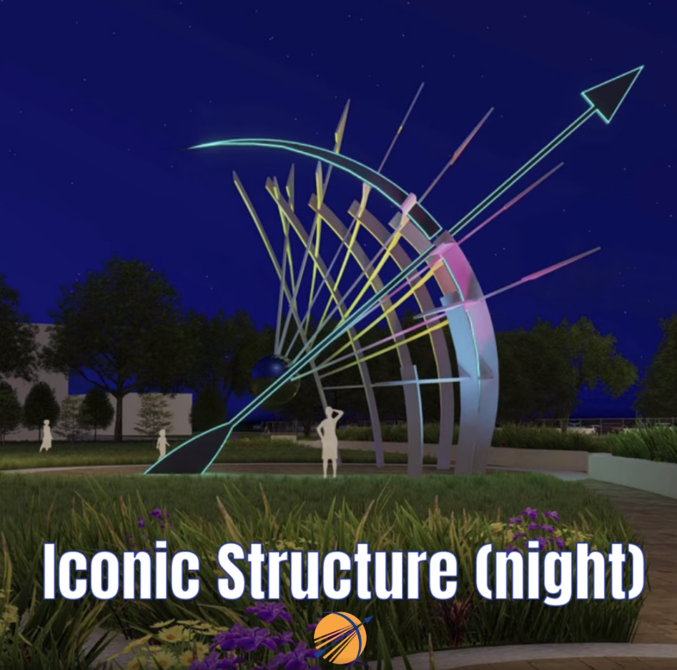 Iconic Gateway Structure