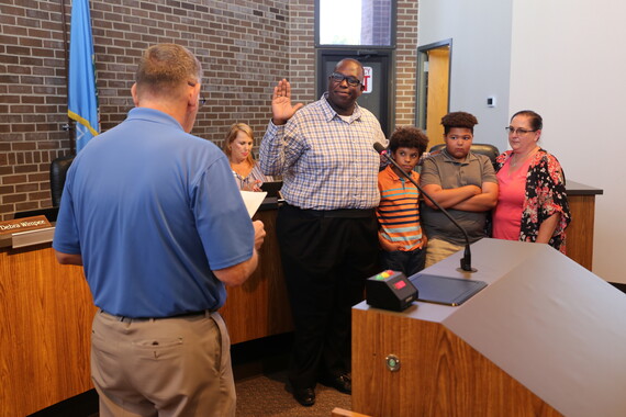 City Councilor Justin Green