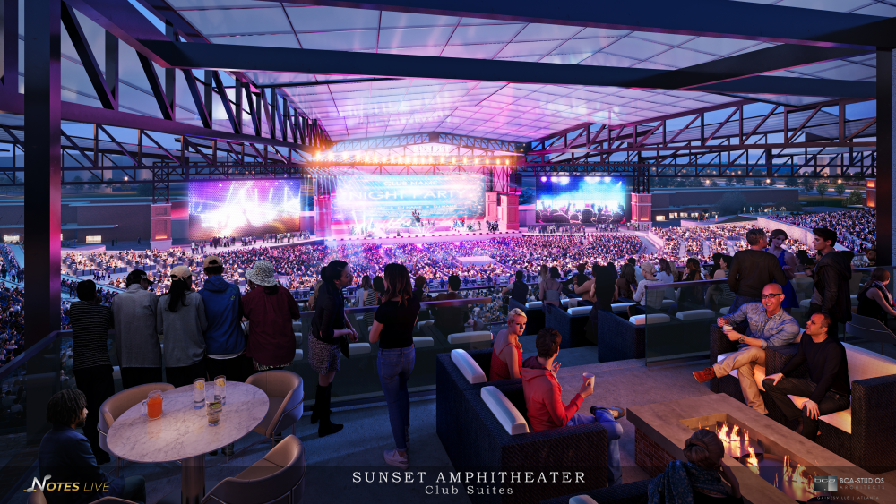 Sunset amphitheather