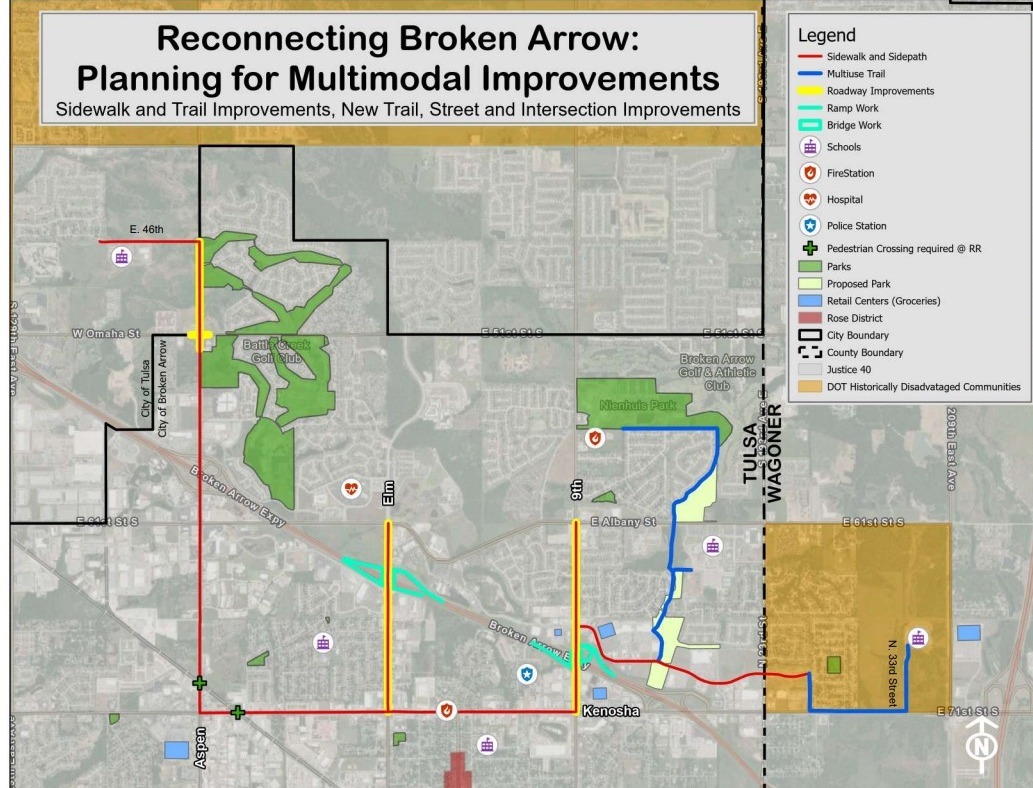 RAISE grant area map