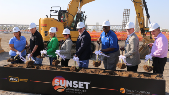 Sunset Amphitheater Groundbreaking
