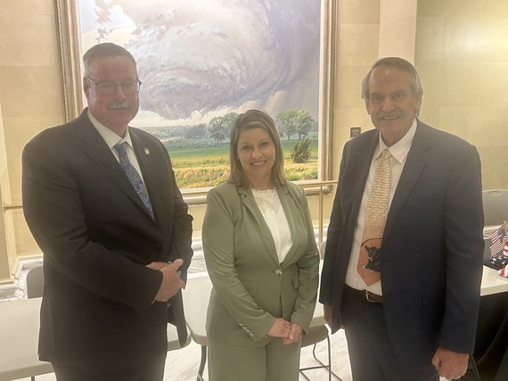 Senator Casey Murdock, Jessica Wilcox, and Trey Lam