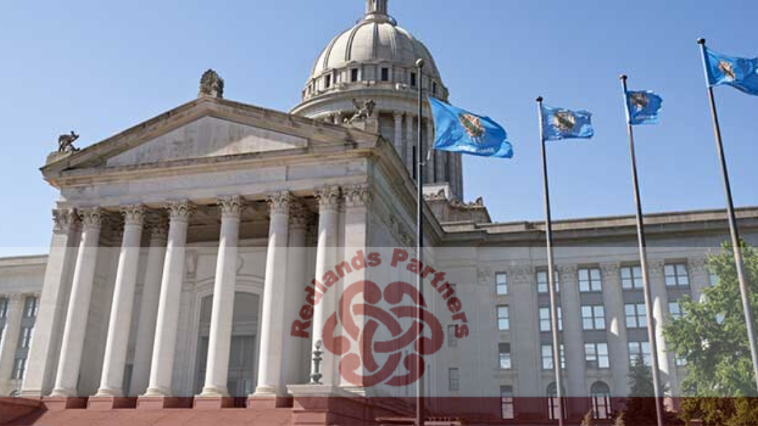 Redland Partners in front of Oklahoma State Capitol