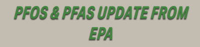 PFAS & PFOS EPA