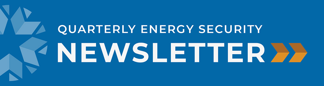 Energy Security Newsletter header
