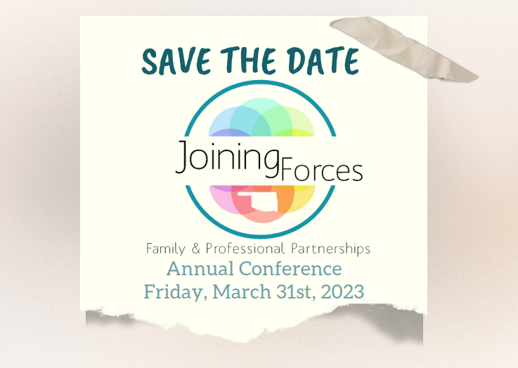 Joining Forces Annual Conference - Save the Date for Friday March 31st, 2023