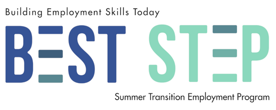 Logo, BEST STEP Building Employment Skills Today, Summer Transition Employment Program