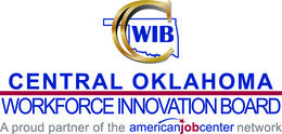 Logo, Central Oklahoma Workforce Innovation Board (COWIB)
