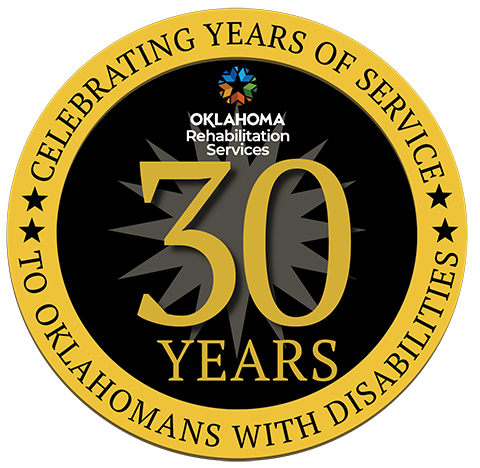 DRS 30th Anniversary logo.