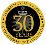 DRS 30th Anniversary logo.