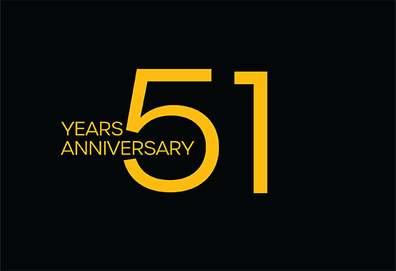 51 Years anniversary.